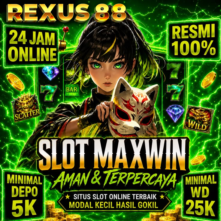 Banner utama REXUS88 dengan identitas visual Aureum Palace
